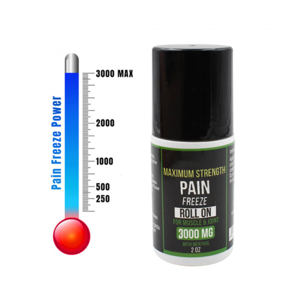 Max Strength Pain Freeze 3000mg Roll On
